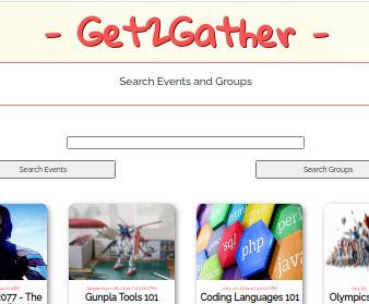 Get2Gather Project Big Image